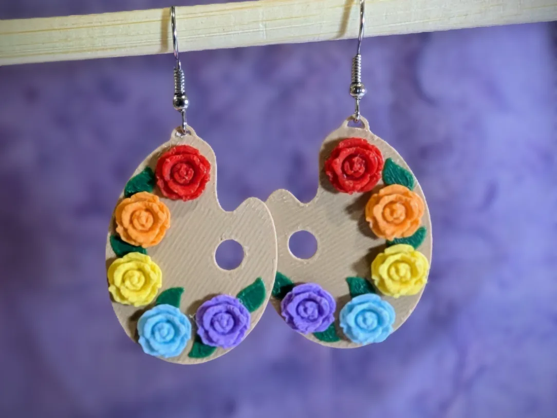 Aros de paleta de rosas