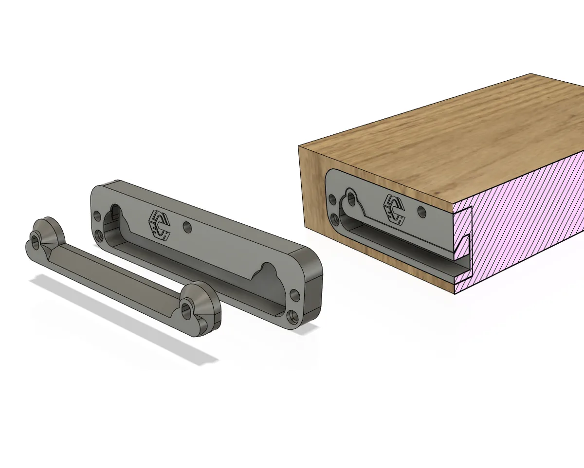 Soporte oculto para estante flotante
