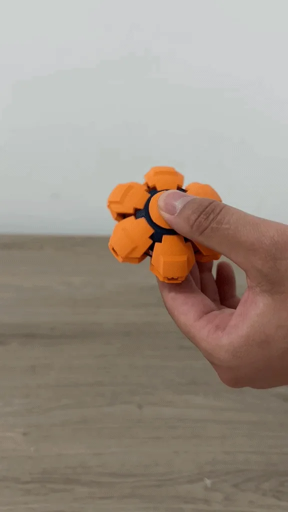 Antiestrés de pelota blanda con giro