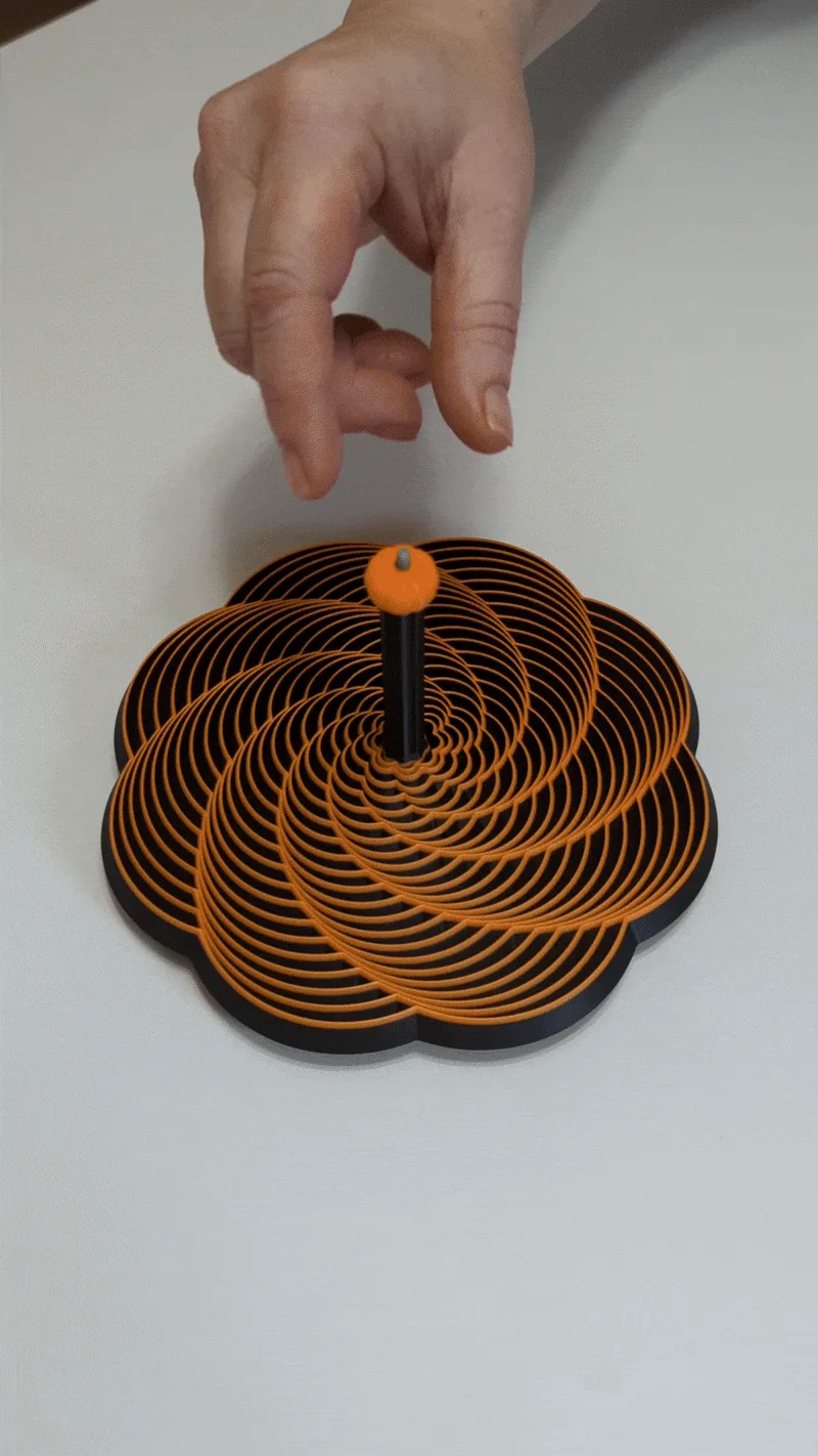 Antiestrés con forma de calabaza