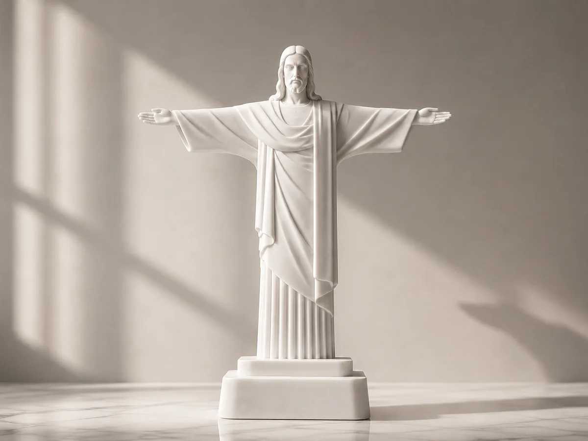 Cristo redentor de adorno