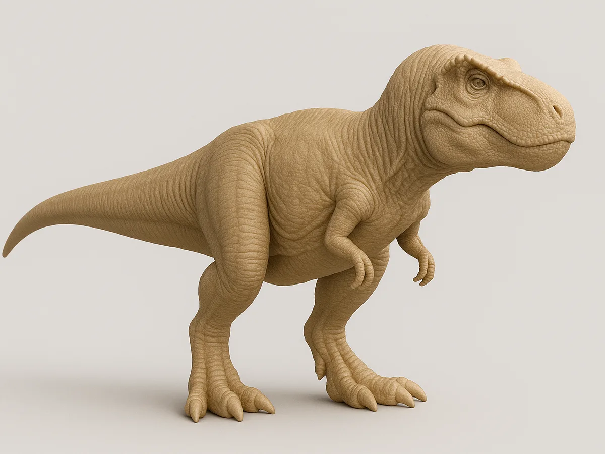 Tiranosaurio chiquito de adorno