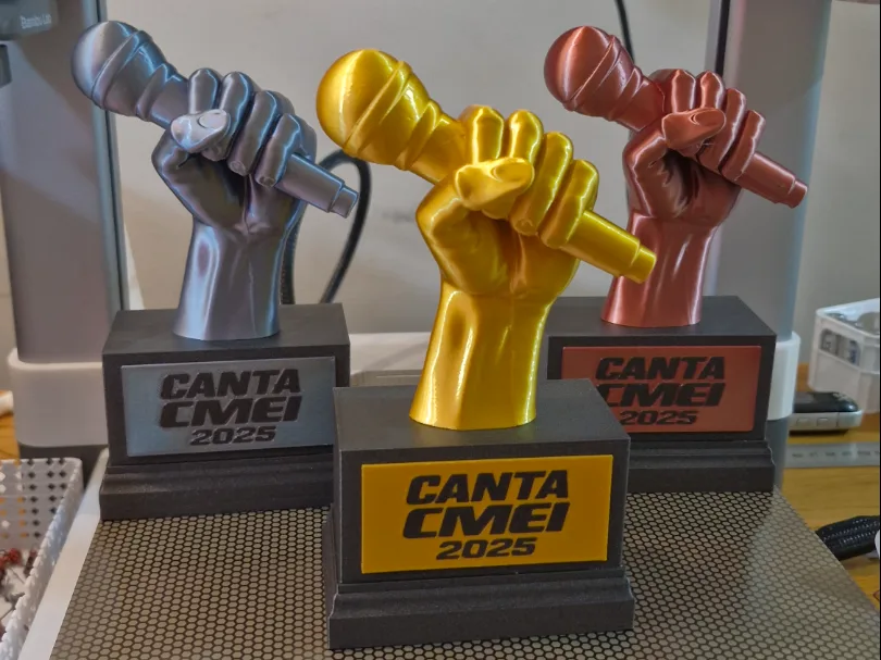 Trofeo de karaoke
