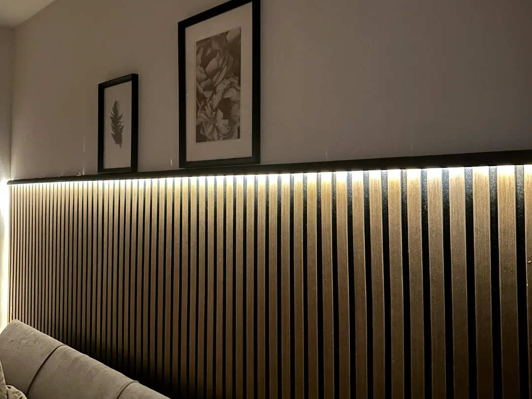 Soporte para panel de luz sin agujerear