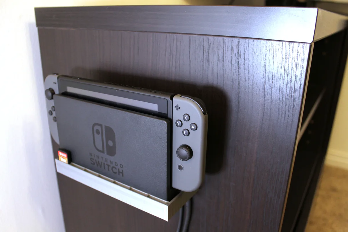 Soporte de pared para consola portátil