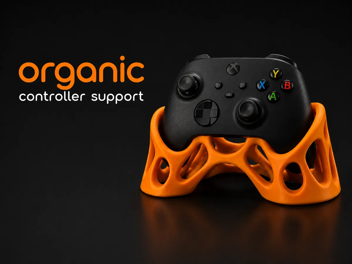 Soporte orgánico para joystick
