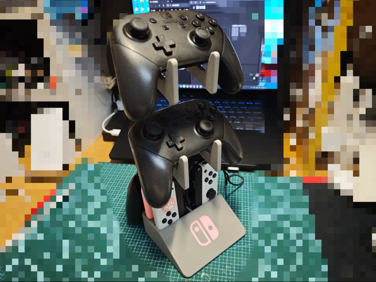 Soporte para joystick de consola portátil