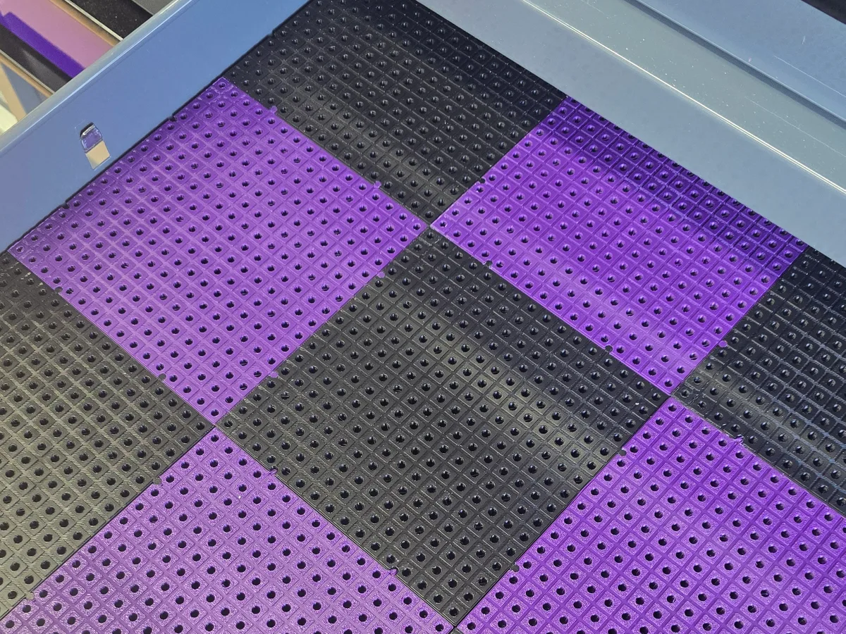 Placa base modular para herramientas