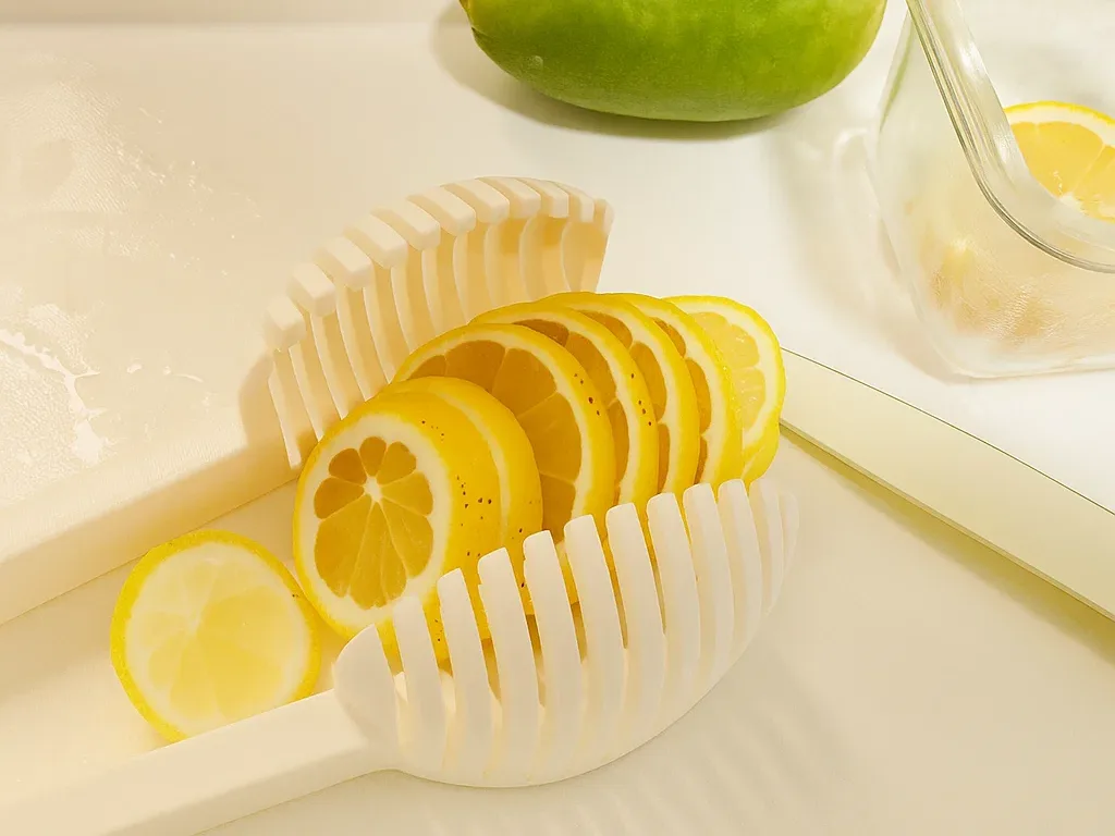 Cortador de limones con pinza