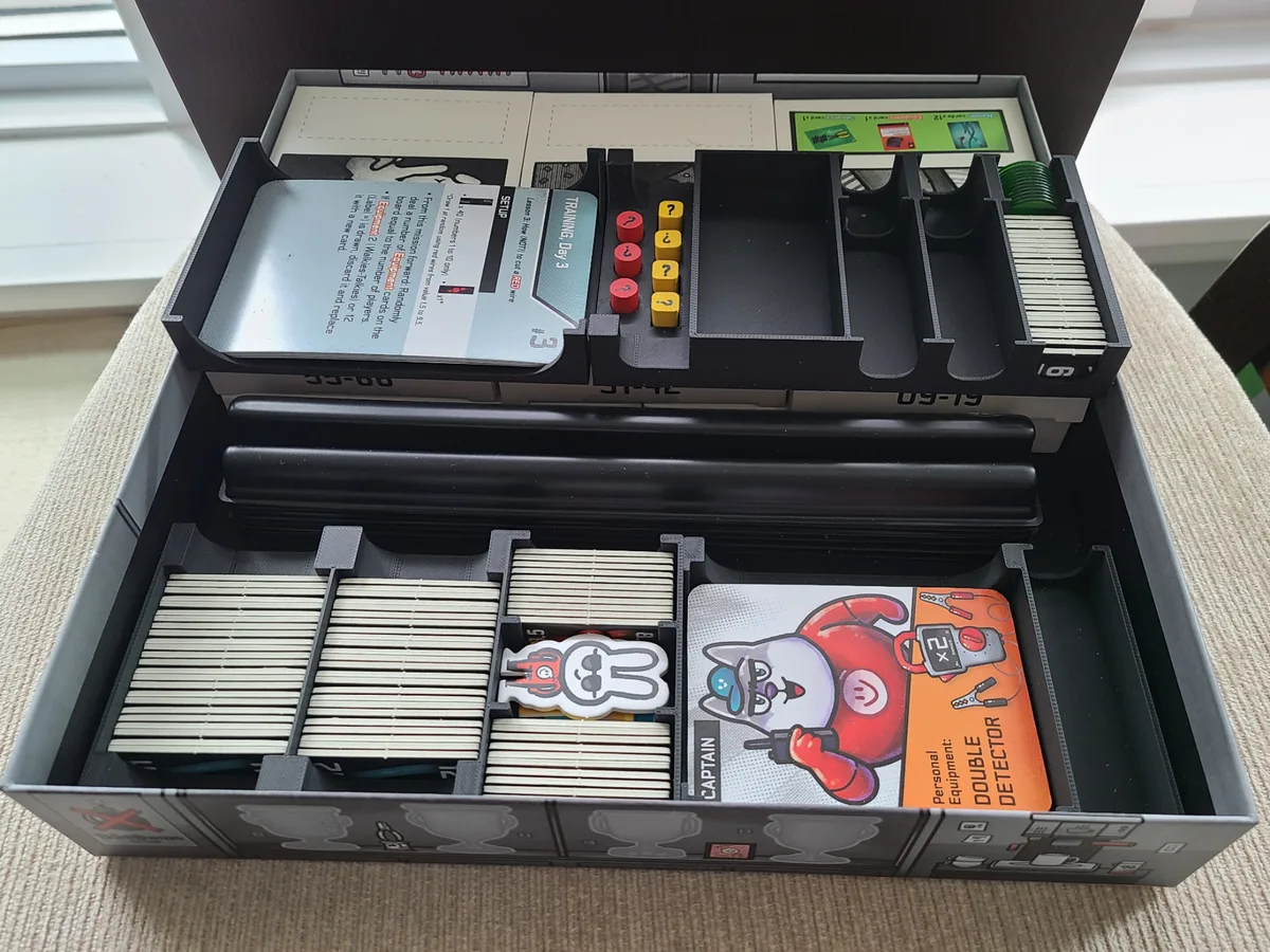 Bandeja organizadora para juego de mesa chico