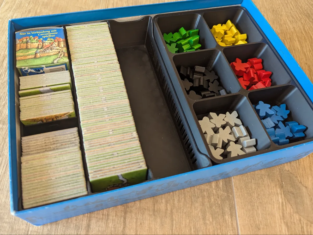 Organizador para juego de mesa de losetas
