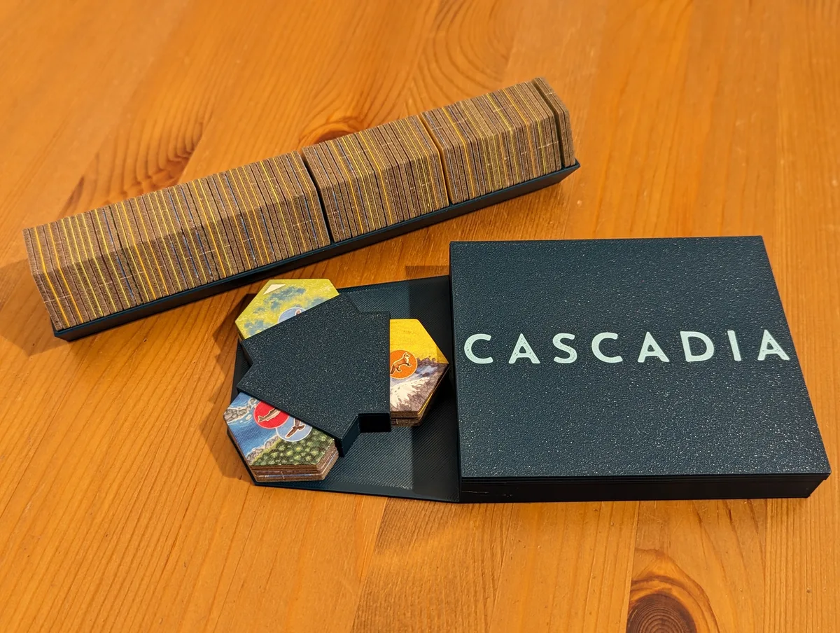 Organizador para juego de mesa de hábitats