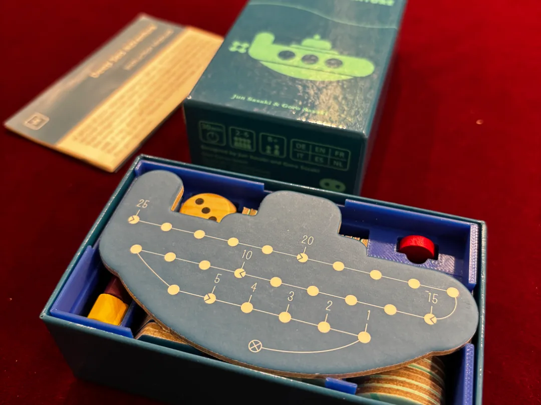 Bandeja organizadora para juego de mesa de buceo