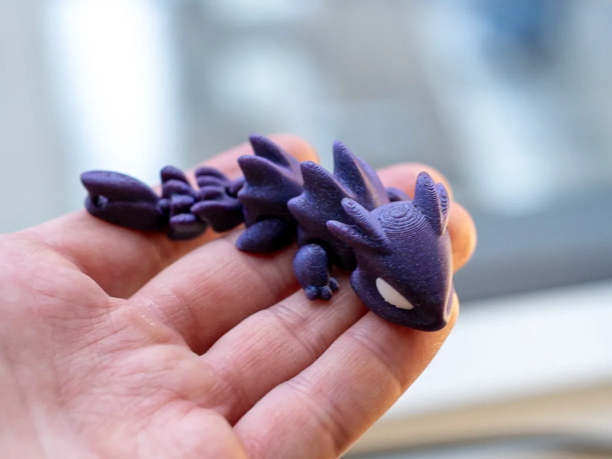 Dragón articulado miniatura