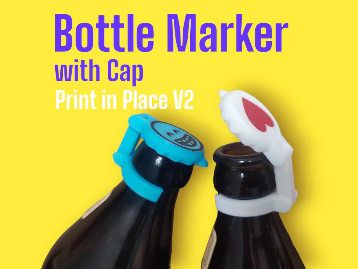 Tapa marcadora para vaso o botella