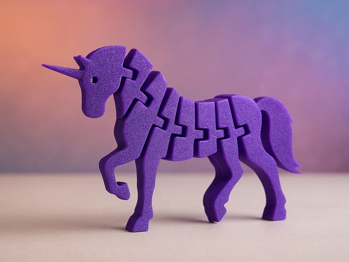Unicornio articulado