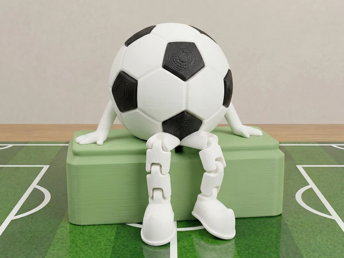 Pelota de fútbol articulada