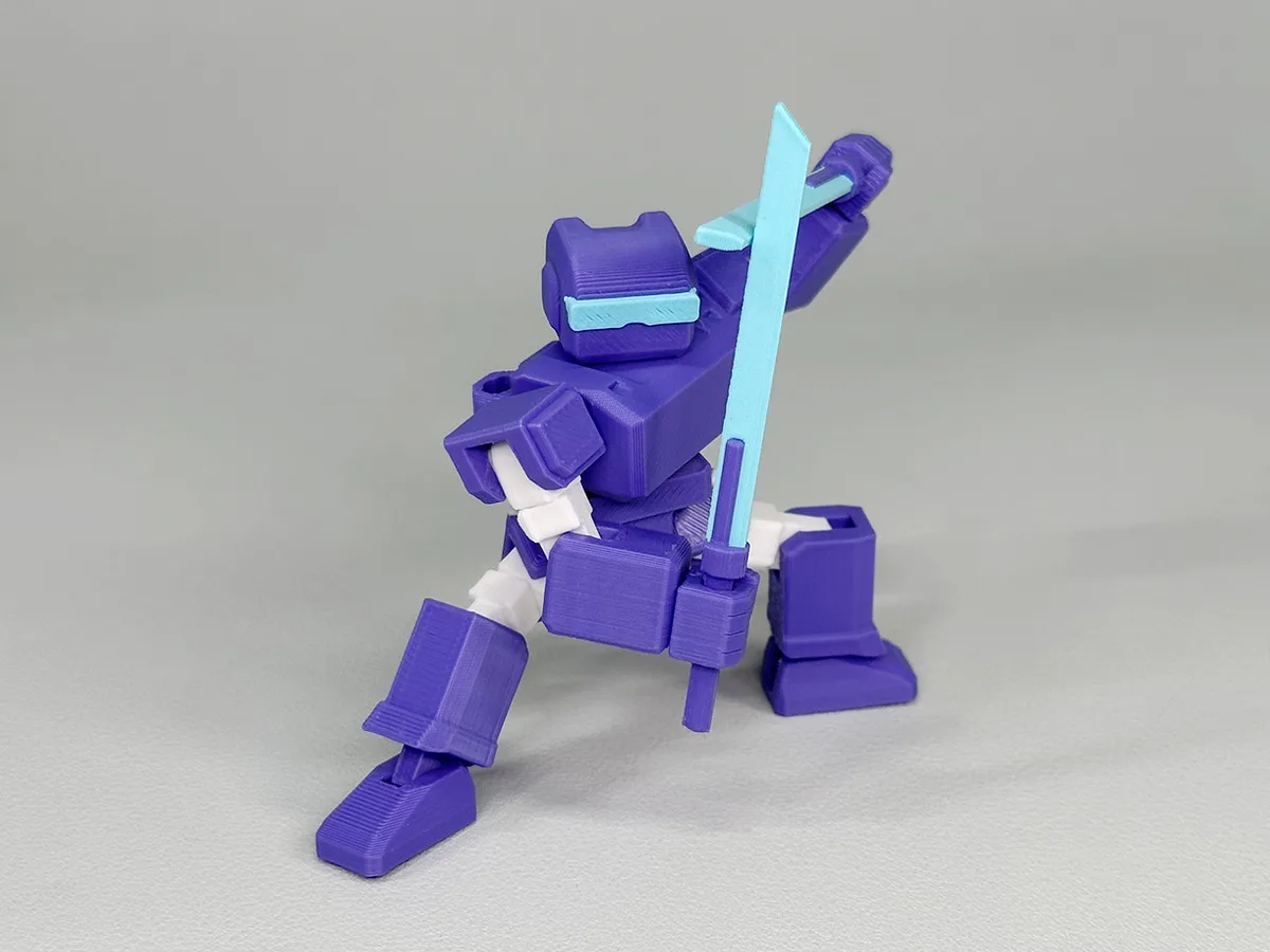 Robot articulado de veintidós articulaciones