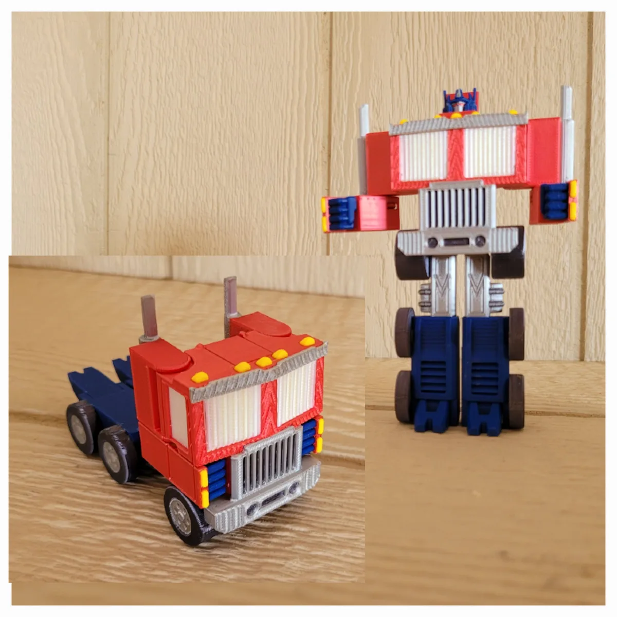 Camión que se transforma en robot