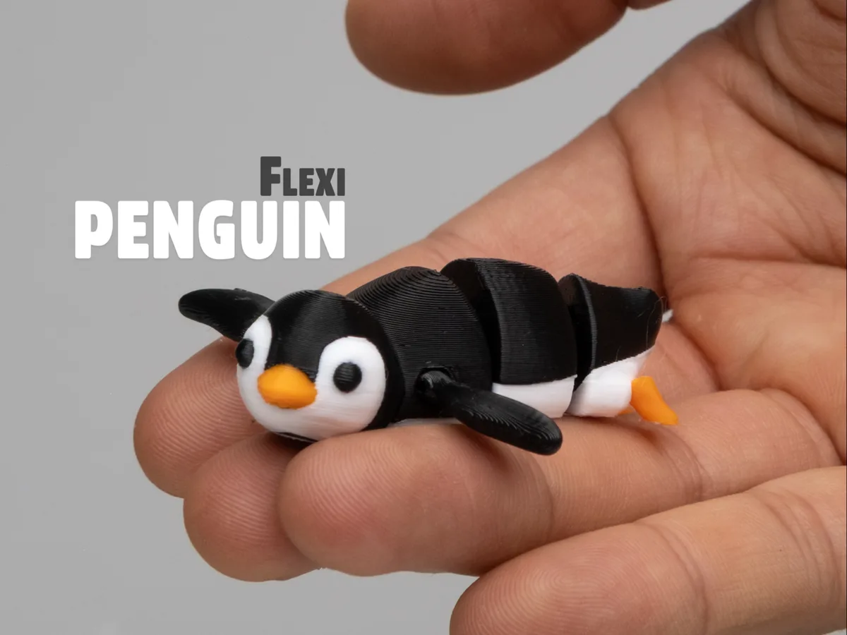 Pingüino articulado chiquito