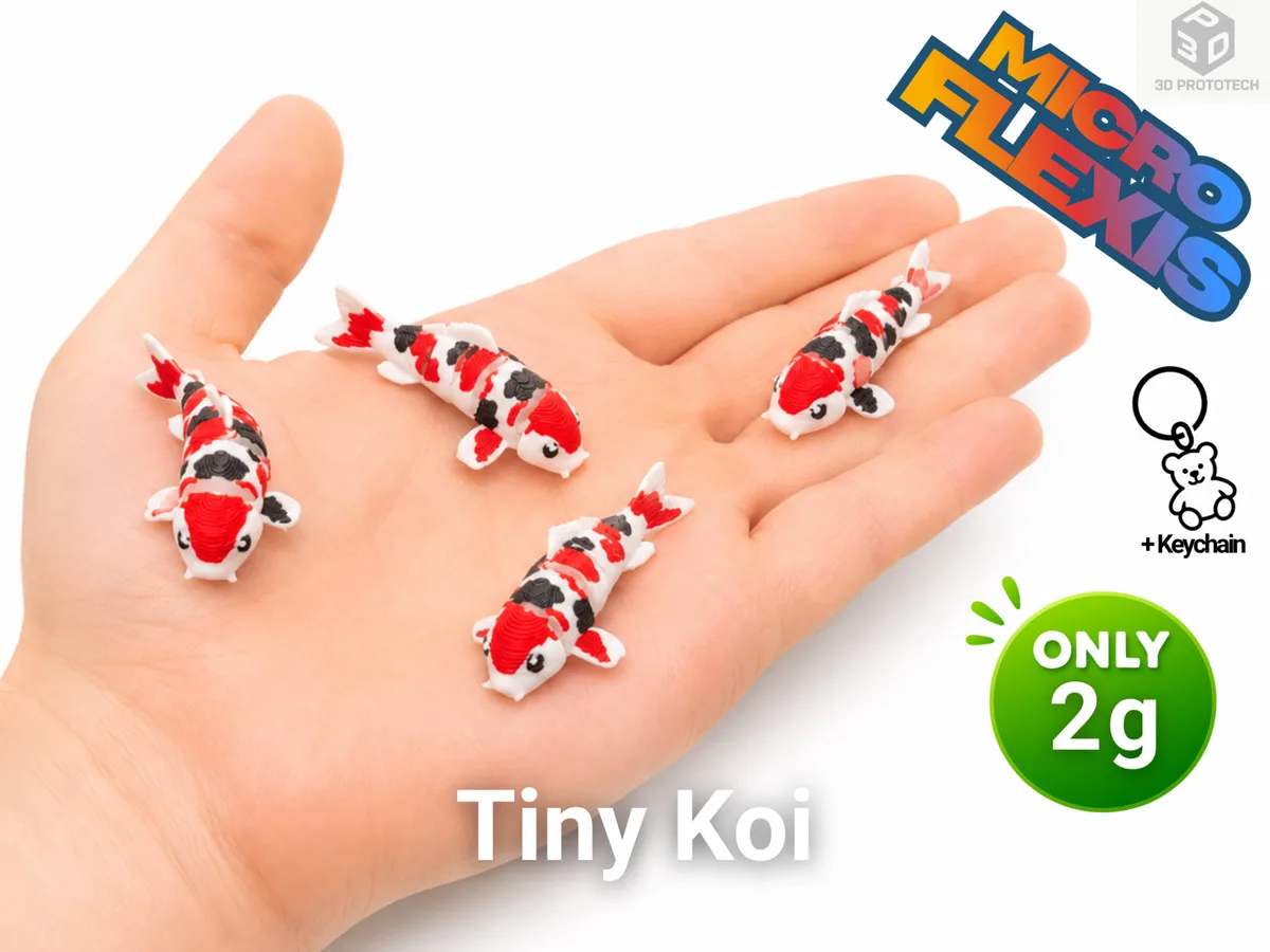 Pececito koi articulado
