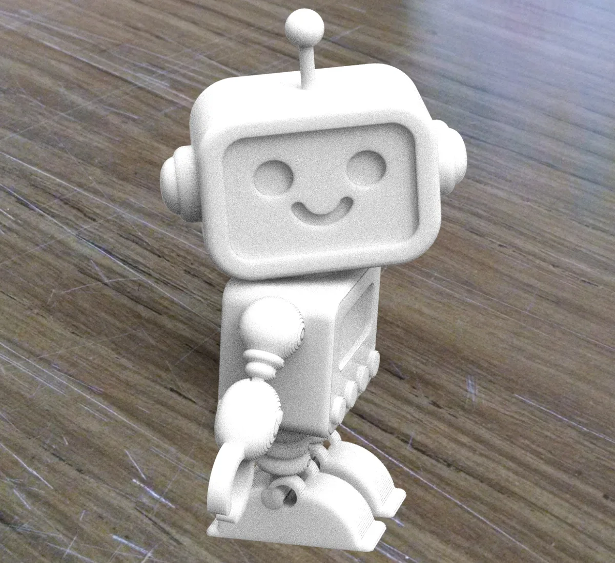 Robot articulado de compañía