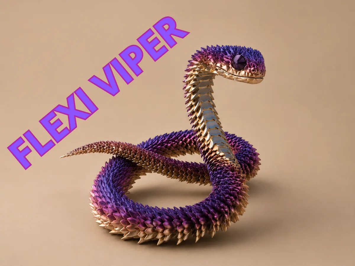 Víbora articulada flexible