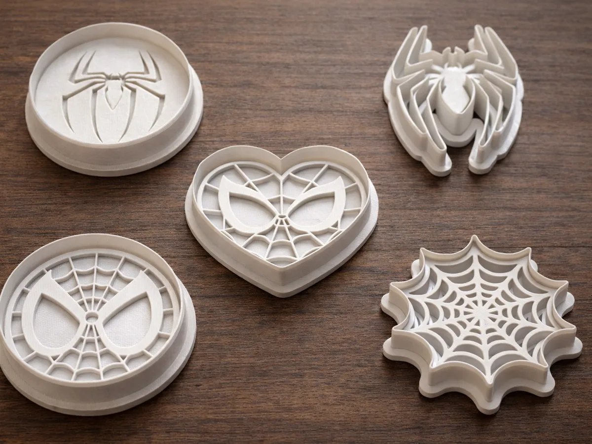 Cortante y sello de araña para galletitas