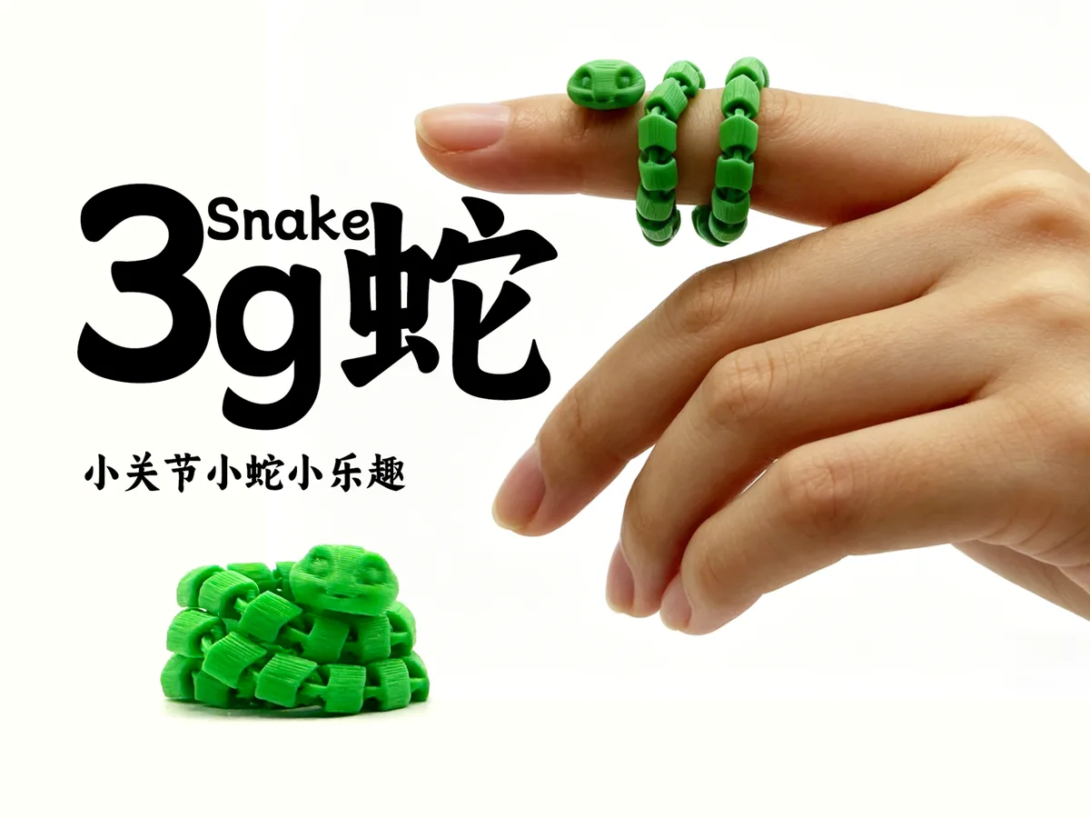 Serpiente articulada miniatura