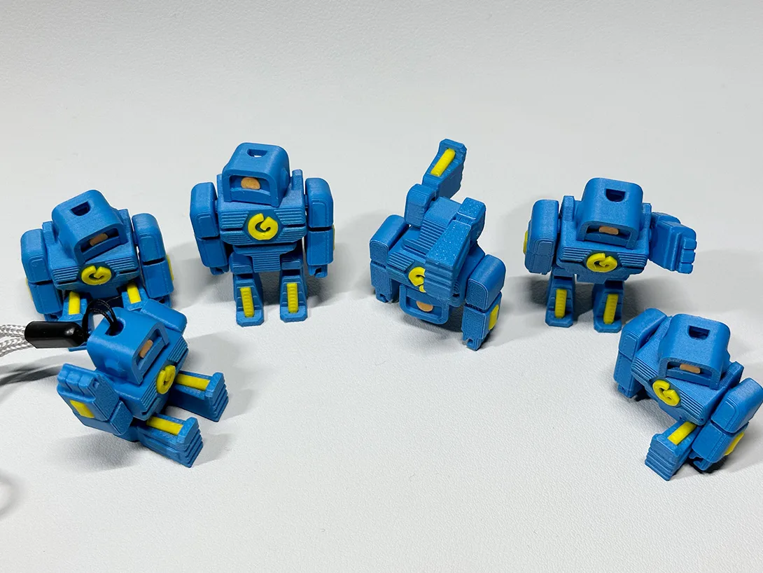 Robot articulado de bolsillo