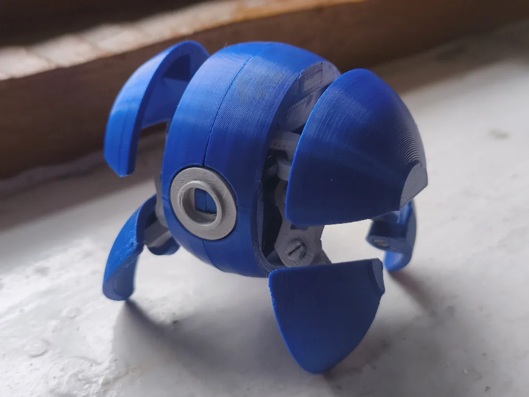 Esfera que se transforma en robot