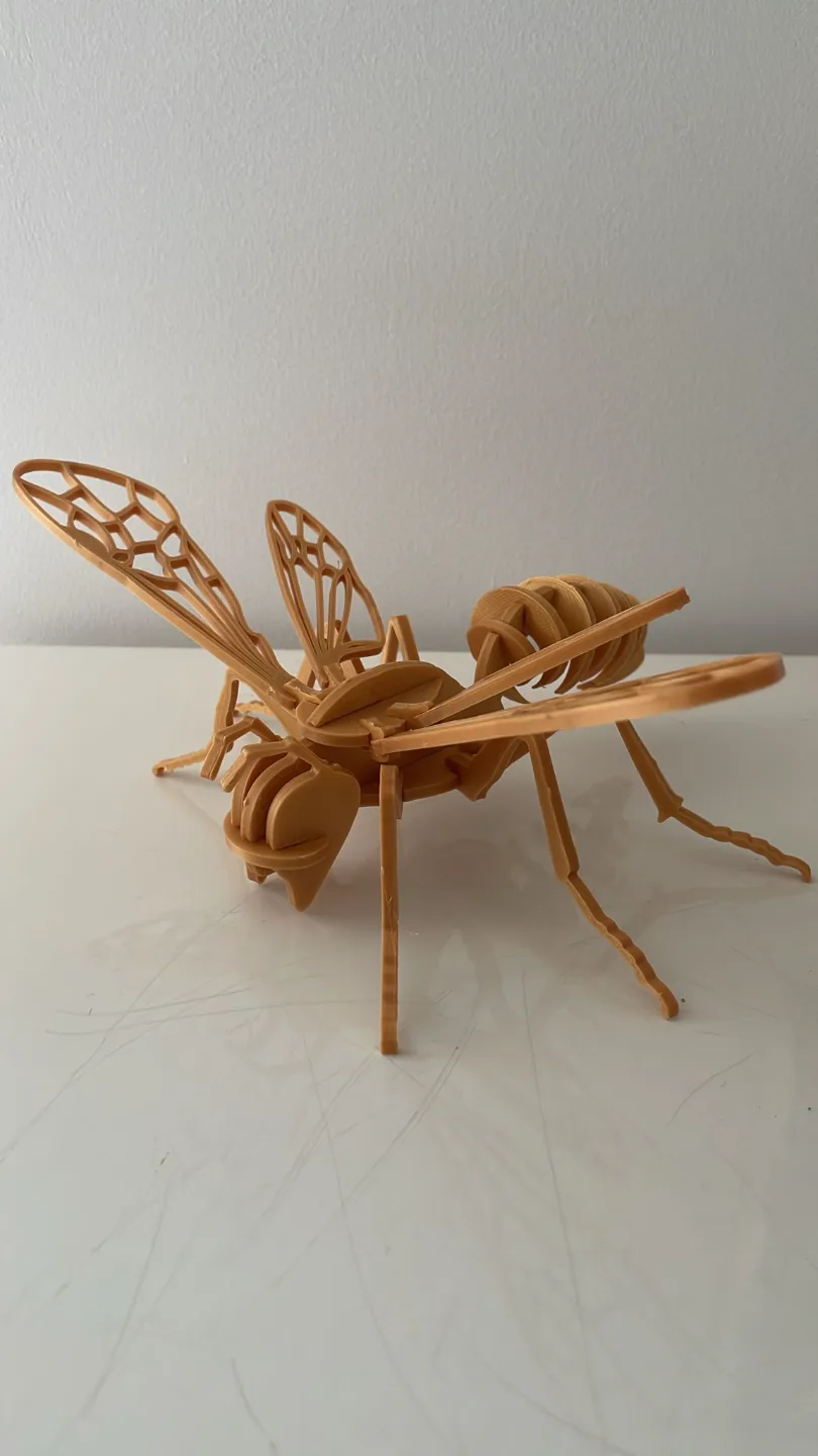 Rompecabezas de abeja para armar