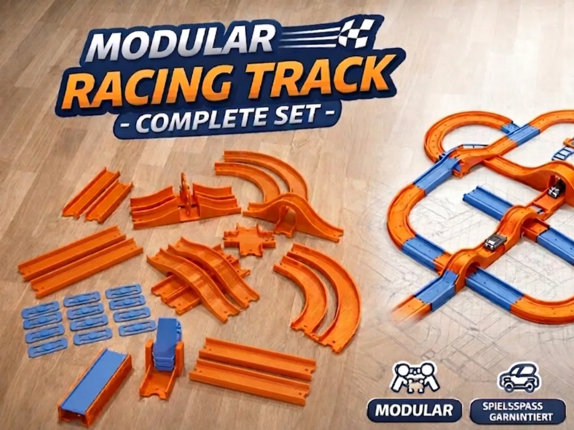 Pista modular para autitos a escala
