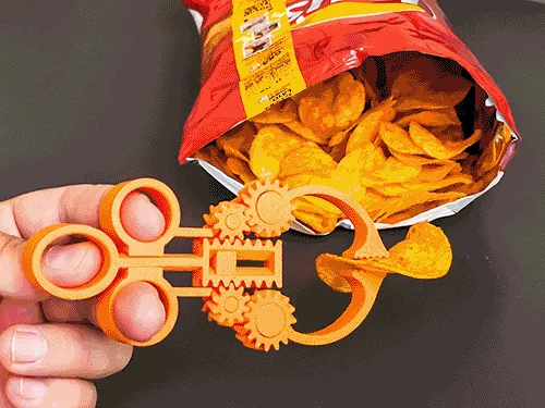 Mano agarradora de engranajes