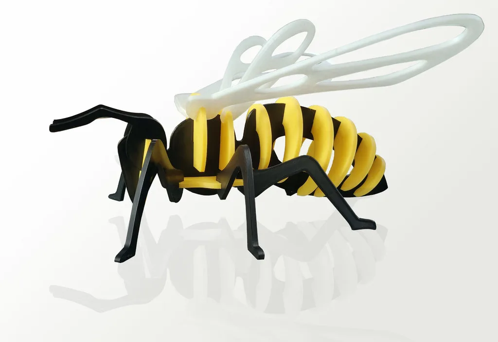 Rompecabezas de abeja para chicos