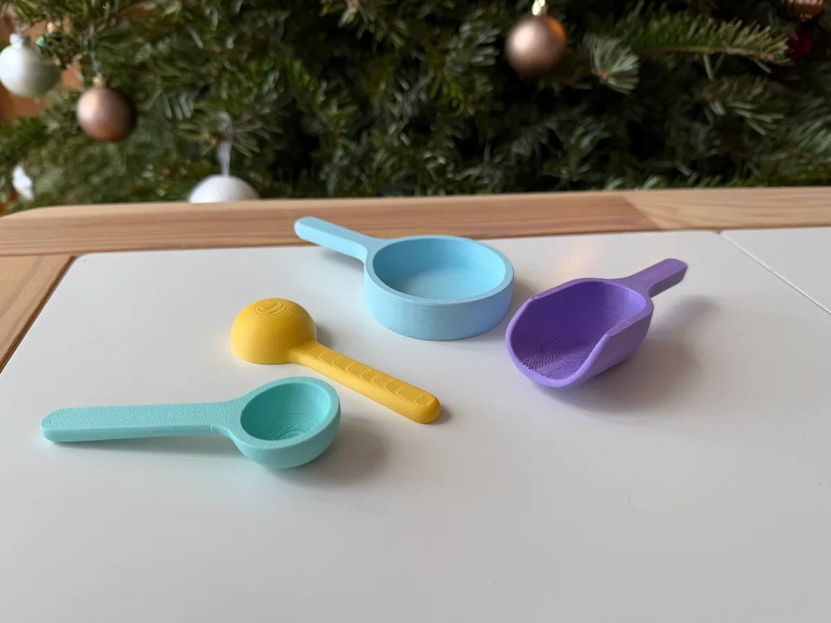 Cucharones de método montessori
