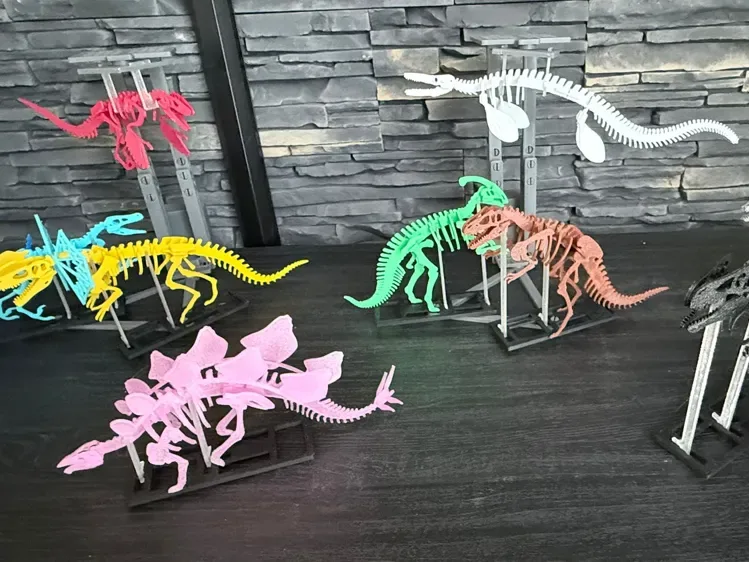 Rompecabezas de dinosaurio en relieve