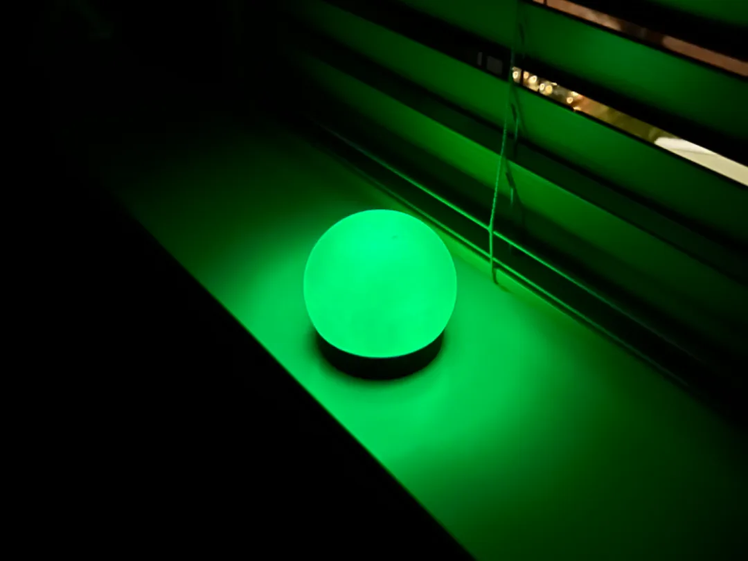 Luz de noche que brilla en la oscuridad