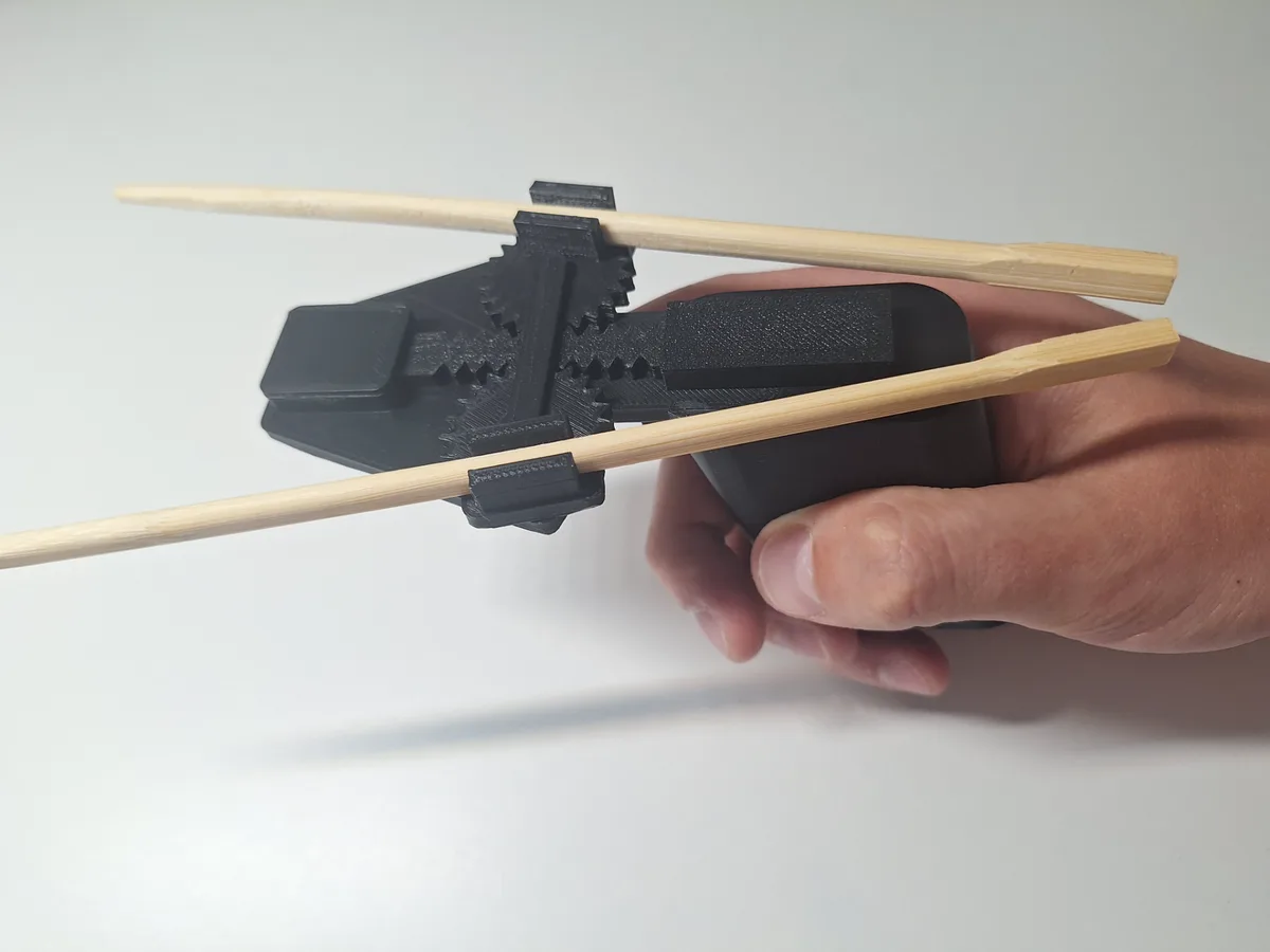 Pinza divertida para comer sushi