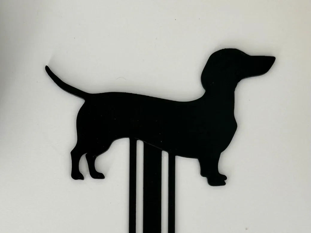 Señalador de perro salchicha