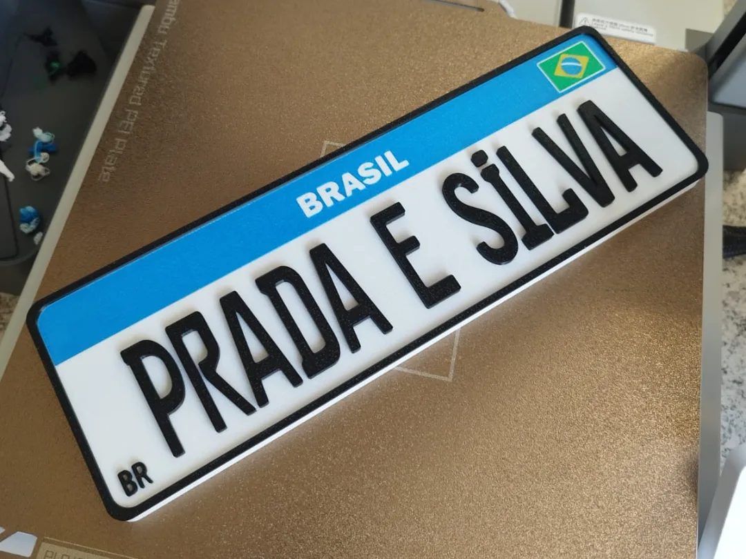 Placa decorativa del Mercosur