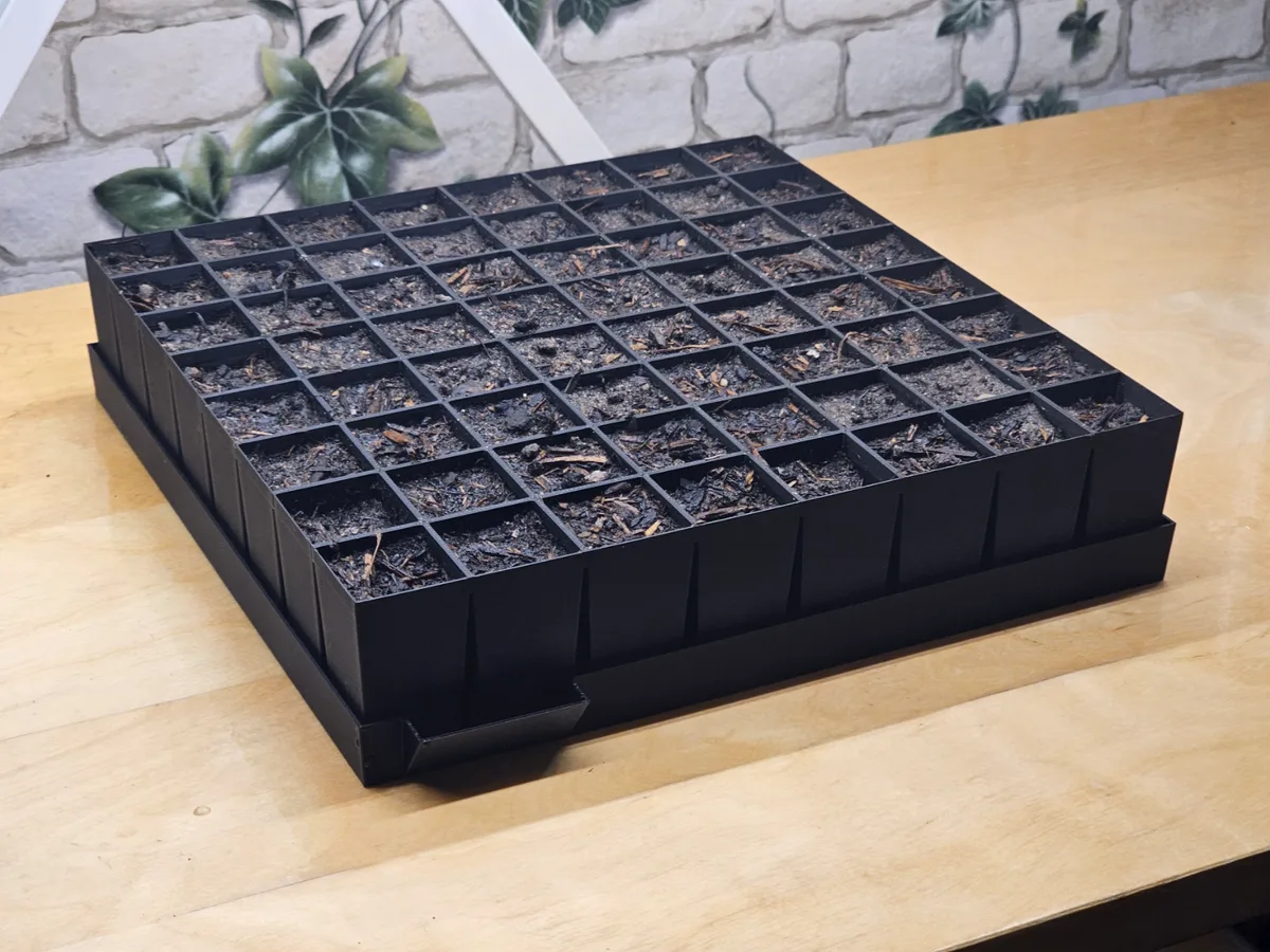 Bandeja de germinación con tanque