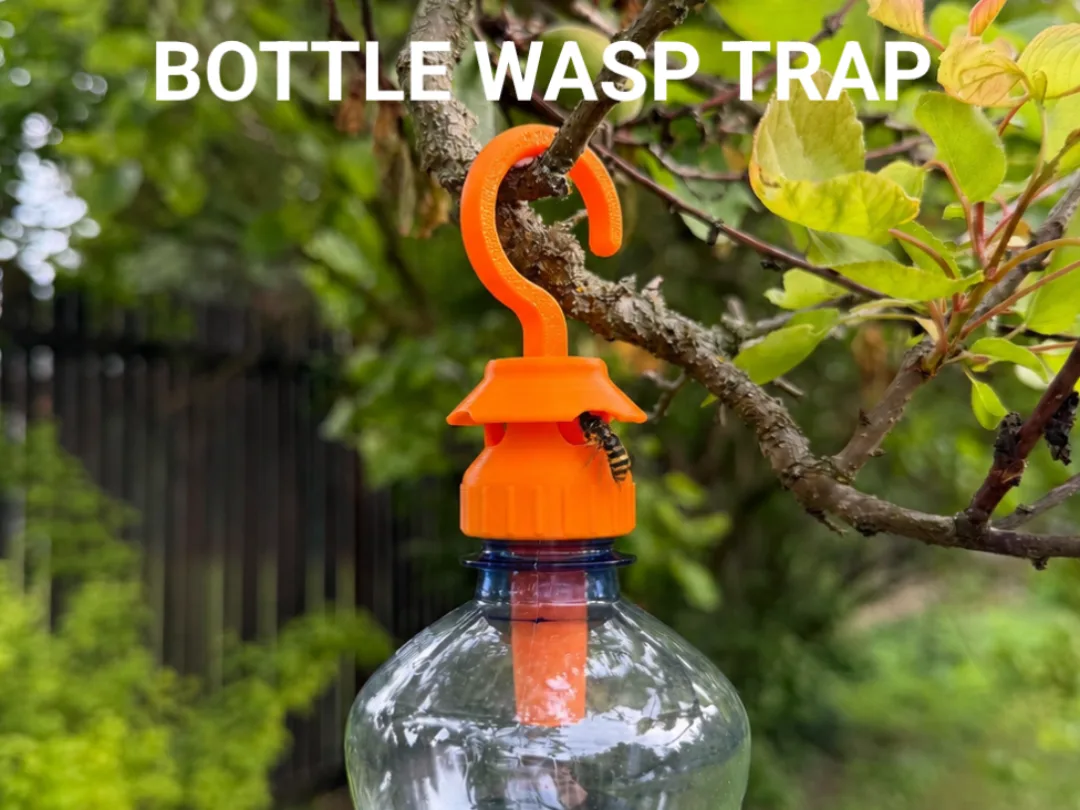 Trampa de avispas para botella