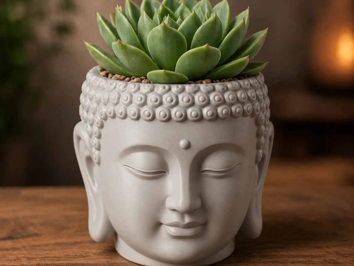 Maceta buda zen