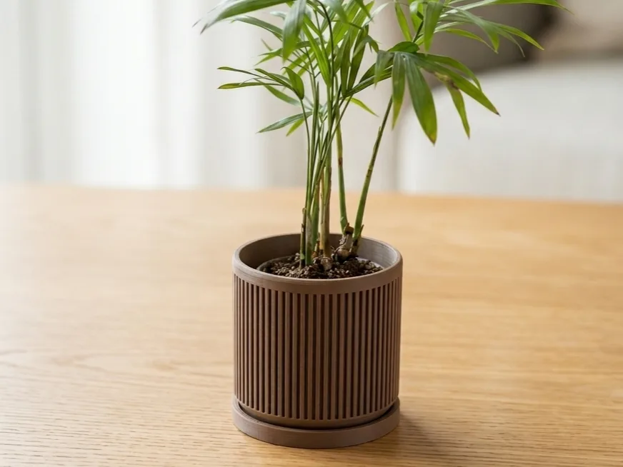 Maceta moderna con riego opcional