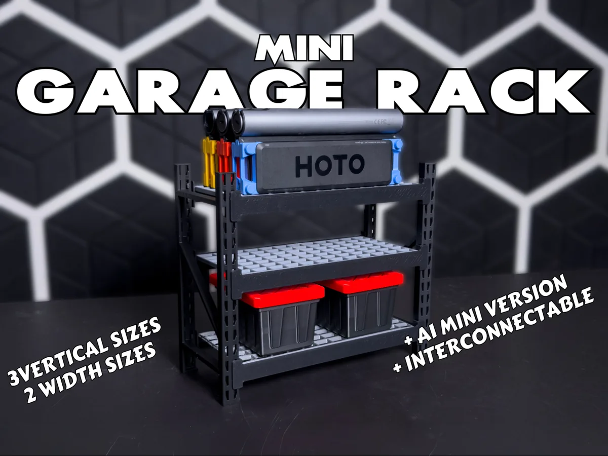 Estante modular para el galpón