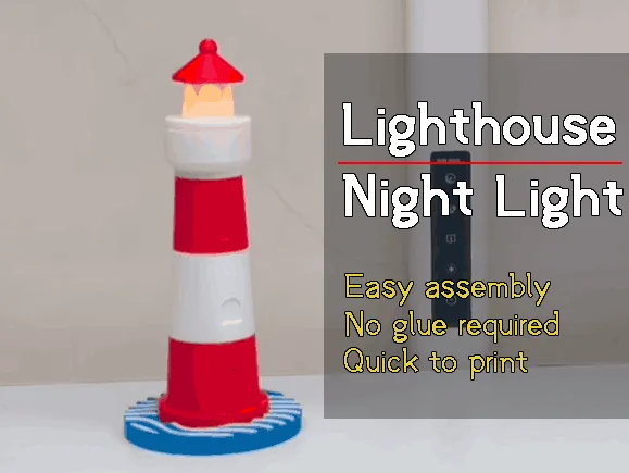 Faro de noche para el cuarto