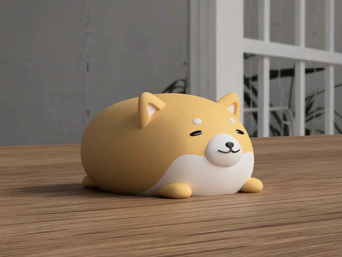 Perro corgi de adorno