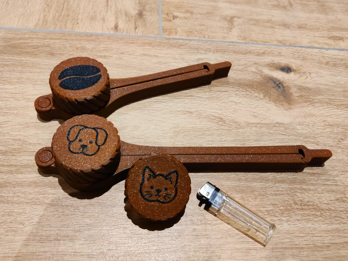 Broche grande para bolsa de alimento