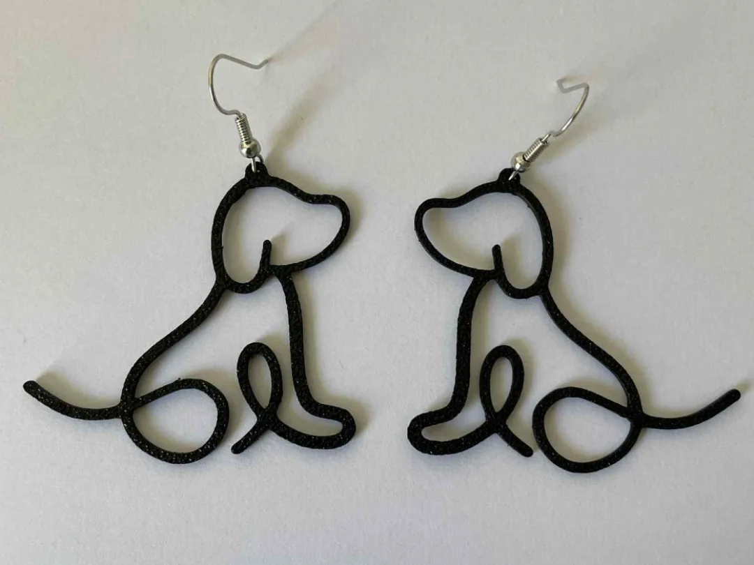 Aros con forma de perrito